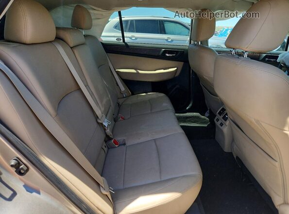 4S4BSENC7H3401392 2017 SUBARU OUTBACK Silver Вид задніх сидінь