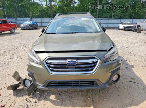 4S4BSENC7J3242010 2018 SUBARU OUTBACK Green Դիմացի տեսք