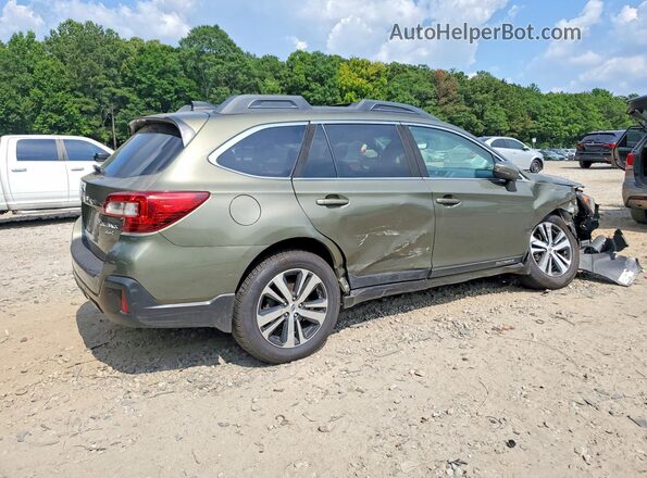 4S4BSENC7J3242010 2018 SUBARU OUTBACK Green Հետևի աջ
