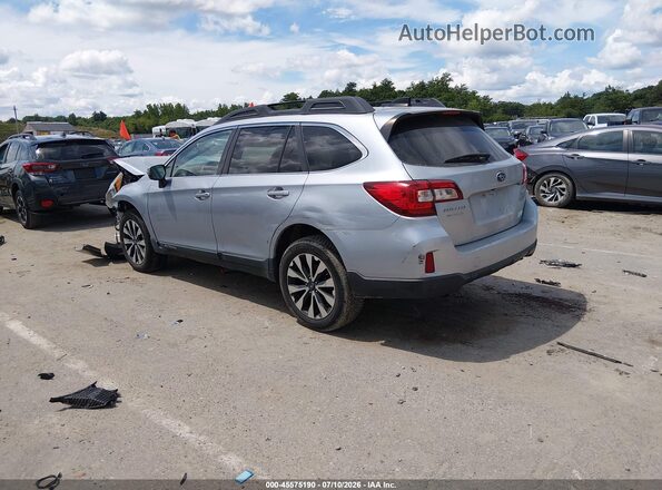 4S4BSENC8G3283643 2016 SUBARU OUTBACK Серебряный Задняя левая четверть