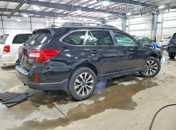 4S4BSENC8G3288602 2016 SUBARU OUTBACK Black Հետևի աջ