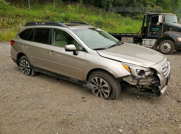 4S4BSENC8H3237957 2017 SUBARU OUTBACK Gold წინა მარჯვენა