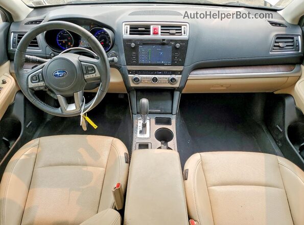 4S4BSENC8H3237957 2017 SUBARU OUTBACK Gold წინა პანელის ხედი