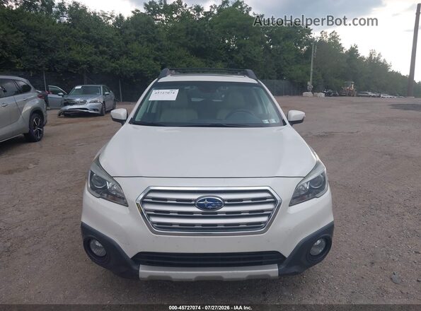 4S4BSENC8H3287760 2017 SUBARU OUTBACK White წინა ხედი