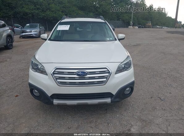 4S4BSENC8H3287760 2017 SUBARU OUTBACK White ხელსაწყოთა პანელის ხედი