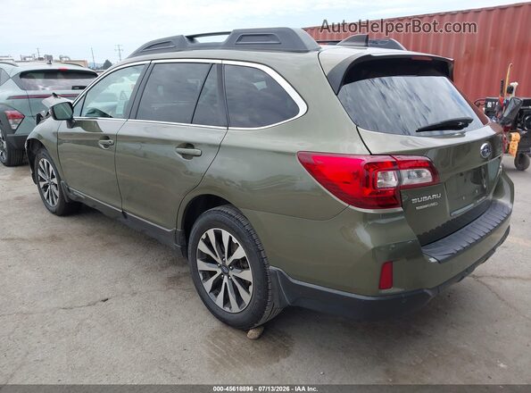 4S4BSENC8H3304265 2017 SUBARU OUTBACK Green Tył lewy