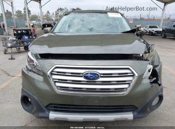 4S4BSENC8H3304265 2017 SUBARU OUTBACK Green Widok zestawu wskaźników