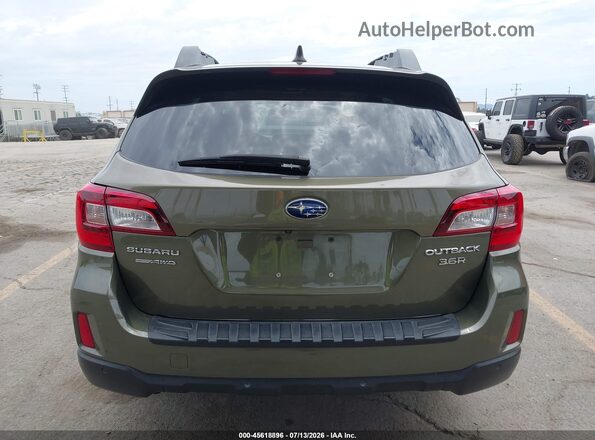 4S4BSENC8H3304265 2017 SUBARU OUTBACK Green 