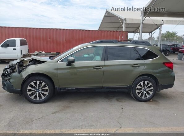 4S4BSENC8H3304265 2017 SUBARU OUTBACK Green Widok wnętrza 360 stopni