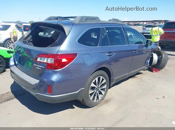 4S4BSENC8H3357239 2017 SUBARU OUTBACK Gray Հետևի աջ