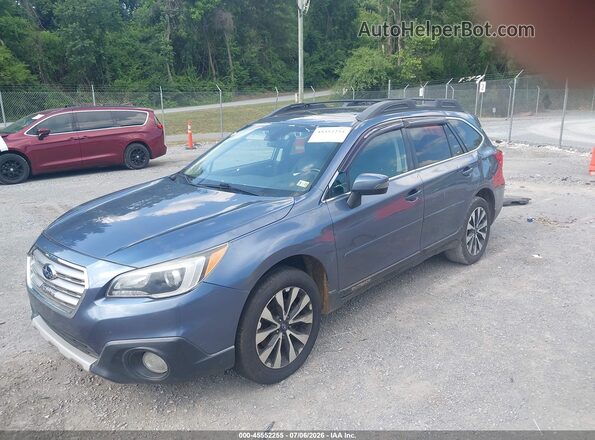 4S4BSENC8H3407749 2017 SUBARU OUTBACK Blue წინა მარცხენა ხედი სამი მეოთხედიდან