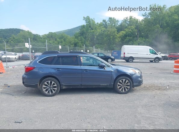 4S4BSENC8H3407749 2017 SUBARU OUTBACK Blue უკანა სალონის ხედი