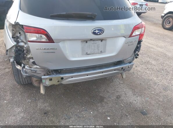 4S4BSENC8J3374838 2018 SUBARU OUTBACK Silver Դիմացի տեսք