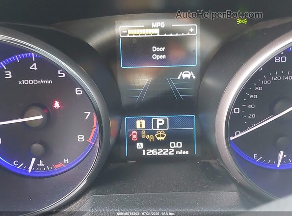 4S4BSENC8J3374838 2018 SUBARU OUTBACK Silver Հետևի նստատեղերի տեսք