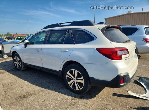 4S4BSENC8K3255611 2019 SUBARU OUTBACK White Задня ліва чверть