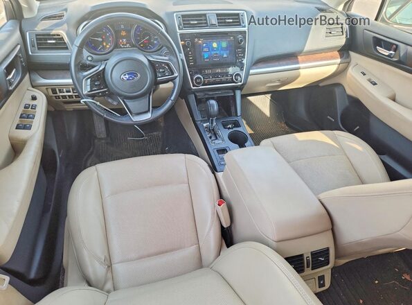 4S4BSENC8K3255611 2019 SUBARU OUTBACK White Вид панелі приладів