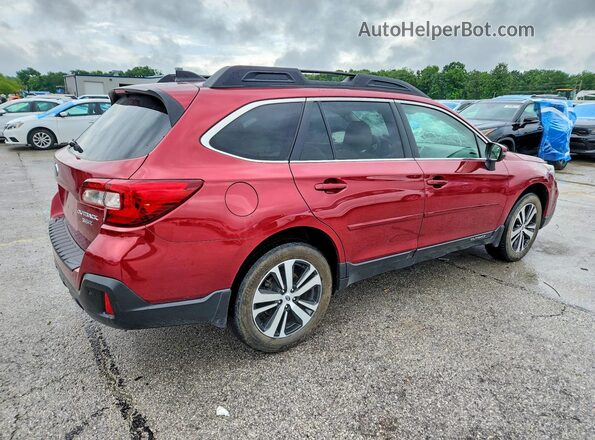 4S4BSENC8K3373898 2019 SUBARU OUTBACK Red Tył prawy
