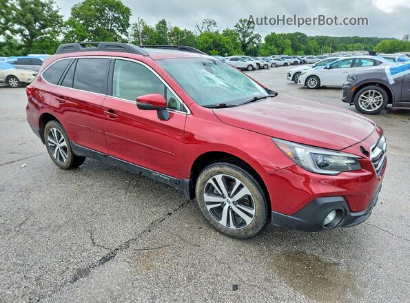4S4BSENC8K3373898 2019 SUBARU OUTBACK Red Przód prawy