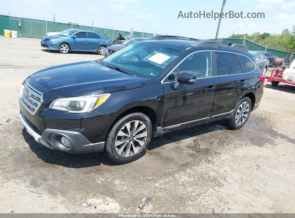 4S4BSENC9G3356129 2016 SUBARU OUTBACK Black Vista tres cuartos delantera izquierda