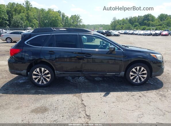 4S4BSENC9G3356129 2016 SUBARU OUTBACK Black Vista interior trasera
