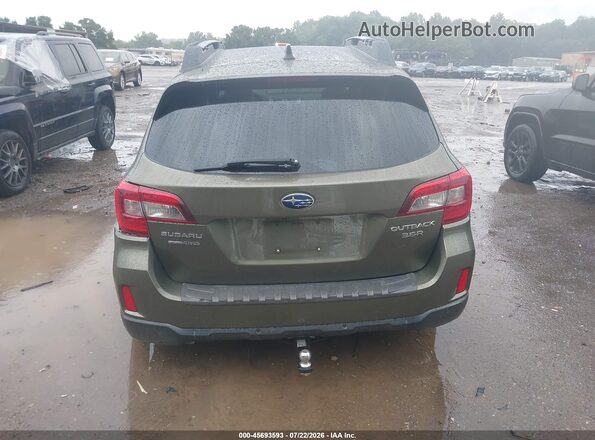 4S4BSENC9H3390881 2017 SUBARU OUTBACK Green 