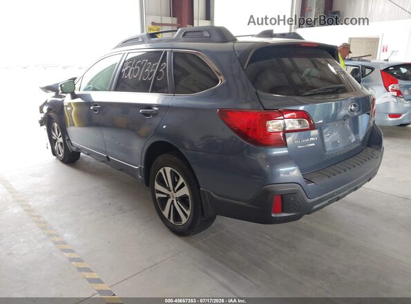 4S4BSENC9J3287854 2018 SUBARU OUTBACK Синий Задняя левая четверть