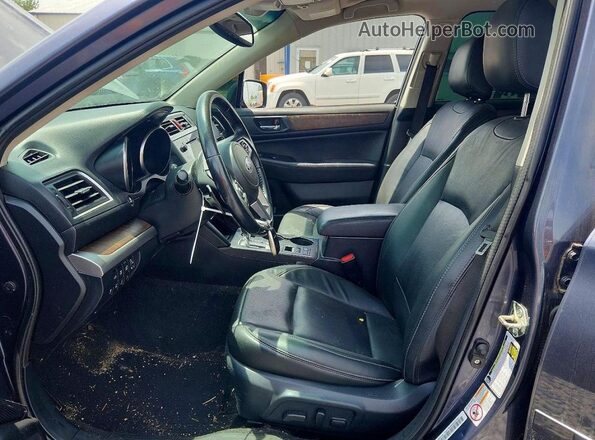 4S4BSENCXG3316318 2016 SUBARU OUTBACK Gray Widok wnętrza z przodu