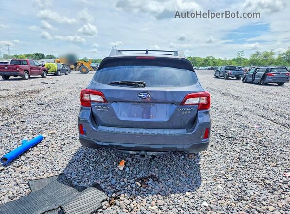 4S4BSENCXG3316318 2016 SUBARU OUTBACK Gray Widok z tyłu