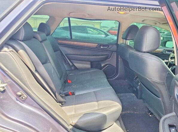 4S4BSENCXG3316318 2016 SUBARU OUTBACK Gray Widok tylnych siedzeń