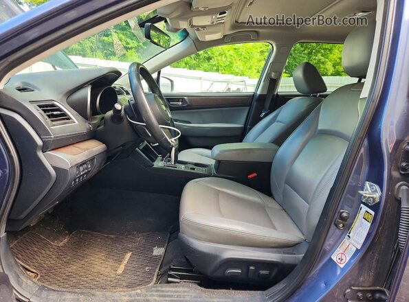 4S4BSENCXJ3394699 2018 SUBARU OUTBACK Blue წინა სალონის ხედი