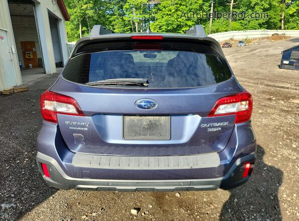 4S4BSENCXJ3394699 2018 SUBARU OUTBACK Blue უკანა ხედი