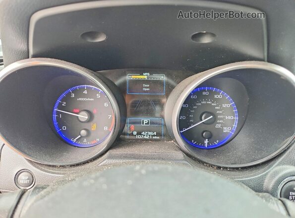 4S4BSENCXK3221752 2019 SUBARU OUTBACK Gray Instrument cluster view