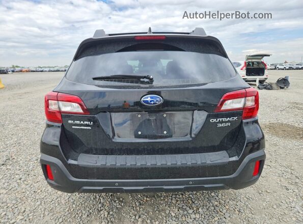 4S4BSENCXK3221752 2019 SUBARU OUTBACK Gray Rear view