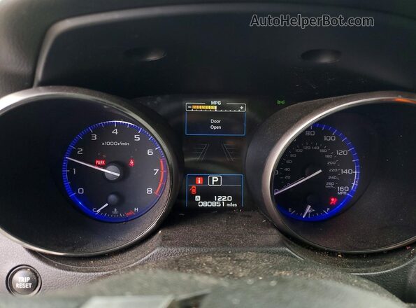 4S4BSENCXK3252452 2019 SUBARU OUTBACK Silver Widok zestawu wskaźników