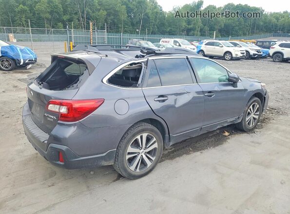 4S4BSENCXK3256534 2019 SUBARU OUTBACK Charcoal Rear right