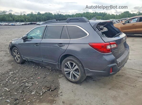 4S4BSENCXK3256534 2019 SUBARU OUTBACK Charcoal Rear left