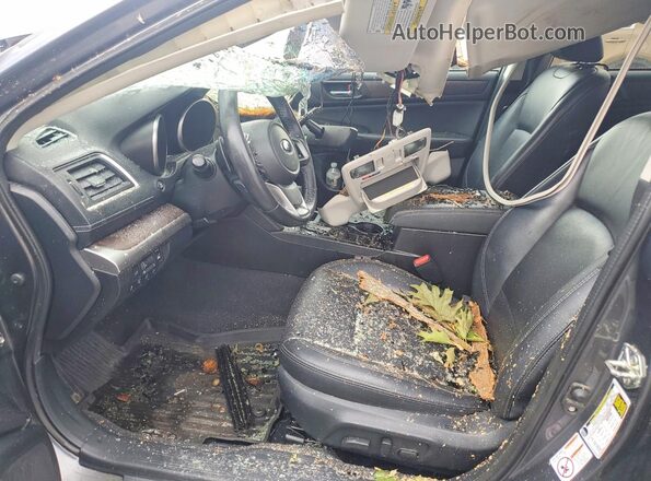 4S4BSENCXK3256534 2019 SUBARU OUTBACK Charcoal Front interior view