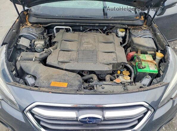 4S4BSENCXK3256534 2019 SUBARU OUTBACK Charcoal Engine compartment view