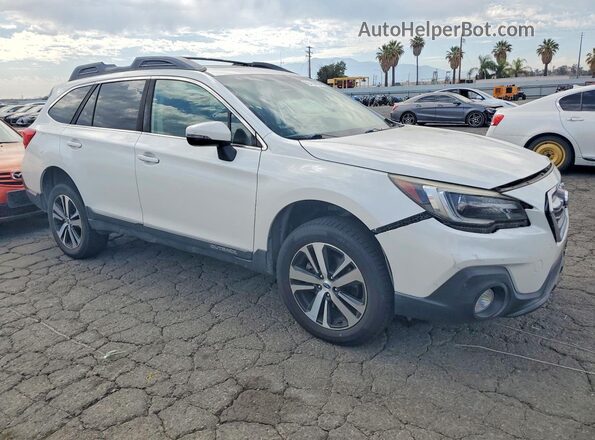 4S4BSENCXK3284723 2019 SUBARU OUTBACK White Przód prawy