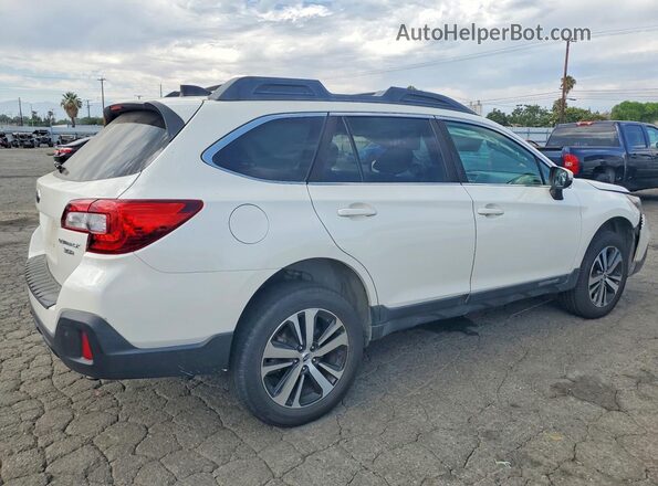4S4BSENCXK3284723 2019 SUBARU OUTBACK White Tył prawy