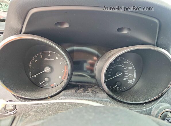 4S4BSETC0K3268565 2019 SUBARU OUTBACK White Instrument cluster view