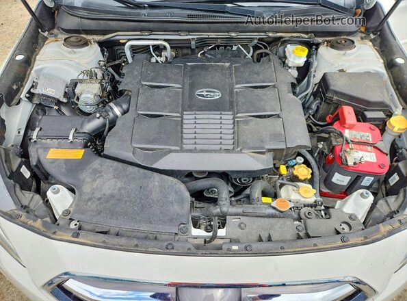 4S4BSETC0K3360615 2019 SUBARU OUTBACK White ძრავის განყოფილების ხედი