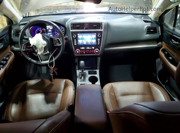 4S4BSETC2K3379831 2019 SUBARU OUTBACK Brown Dashboard view