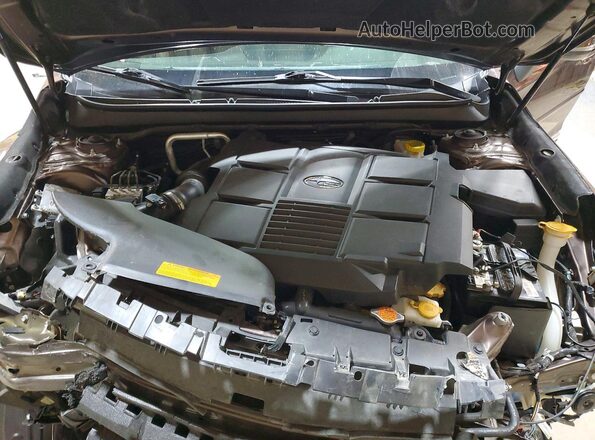 4S4BSETC2K3379831 2019 SUBARU OUTBACK Brown Engine compartment view