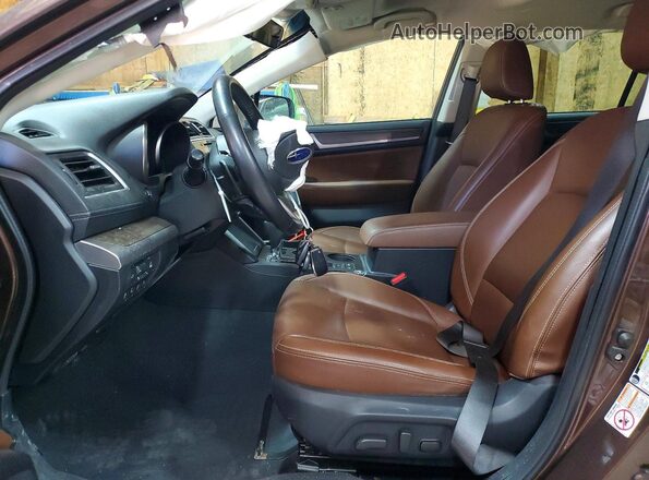 4S4BSETC2K3379831 2019 SUBARU OUTBACK Brown Front interior view