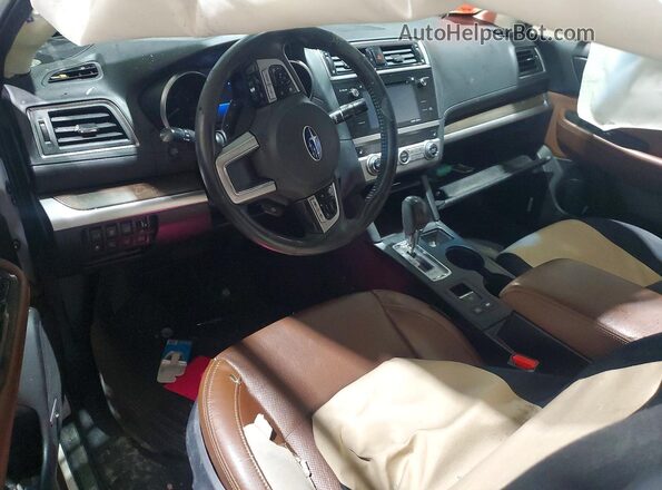 4S4BSETC3H3347530 2017 SUBARU OUTBACK White წინა პანელის ხედი