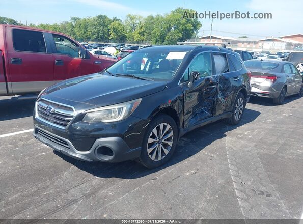 4S4BSETC4J3370434 2018 SUBARU OUTBACK Black Przód lewy