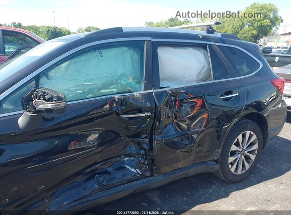 4S4BSETC4J3370434 2018 SUBARU OUTBACK Black Widok z przodu