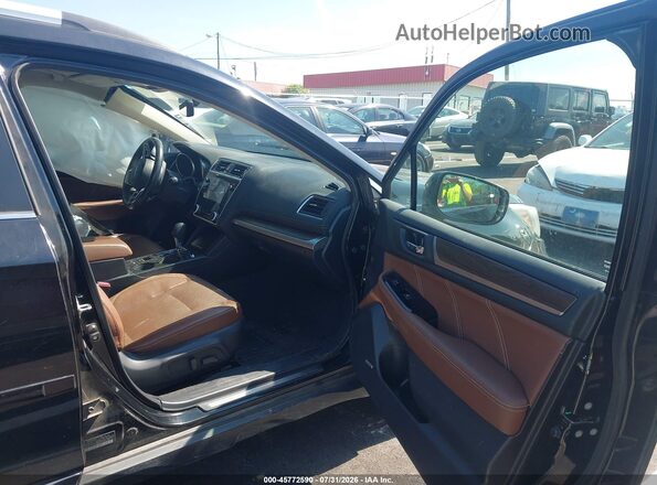 4S4BSETC4J3370434 2018 SUBARU OUTBACK Black Widok wnętrza z przodu