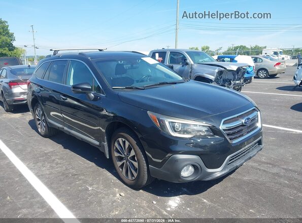 4S4BSETC4J3370434 2018 SUBARU OUTBACK Black Widok wnętrza z tyłu